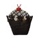 Roman Sweet Memories Brown Cupcake with Cherry on Top Christmas Ornament